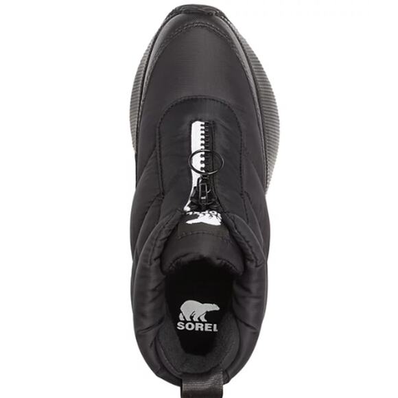 Sorel Out N About III Puffy Zip Boots in Black NEW Size 10 - Picture 4 of 5